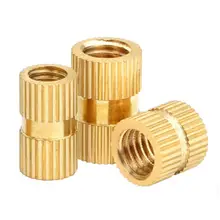 Brass Threaded Insert Nuts 10 100 pcs #4