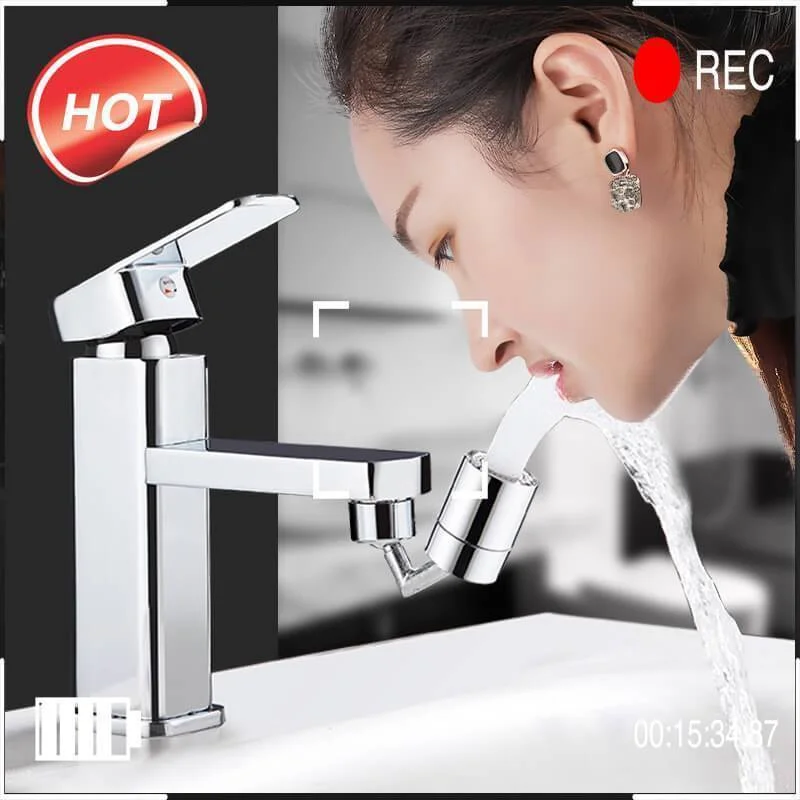 

360 Degree Swivel Kitchen Faucet Aerator Bubbler Adjustable Dual Mode Sprayer Filter Diffuser Water Saving Nozzle Fauc Connector