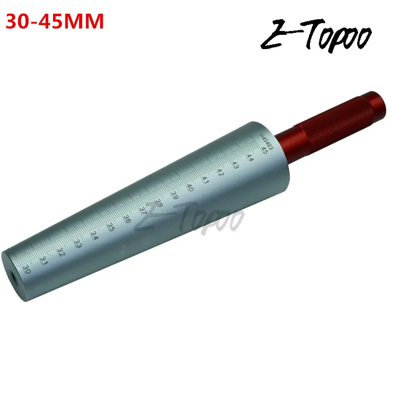 Conical feeler gauge taper cone cylinder gauge 1-6.5mm 3-15mm 15-30mm 30-45mm  for measuring hole size diameter taper gauge