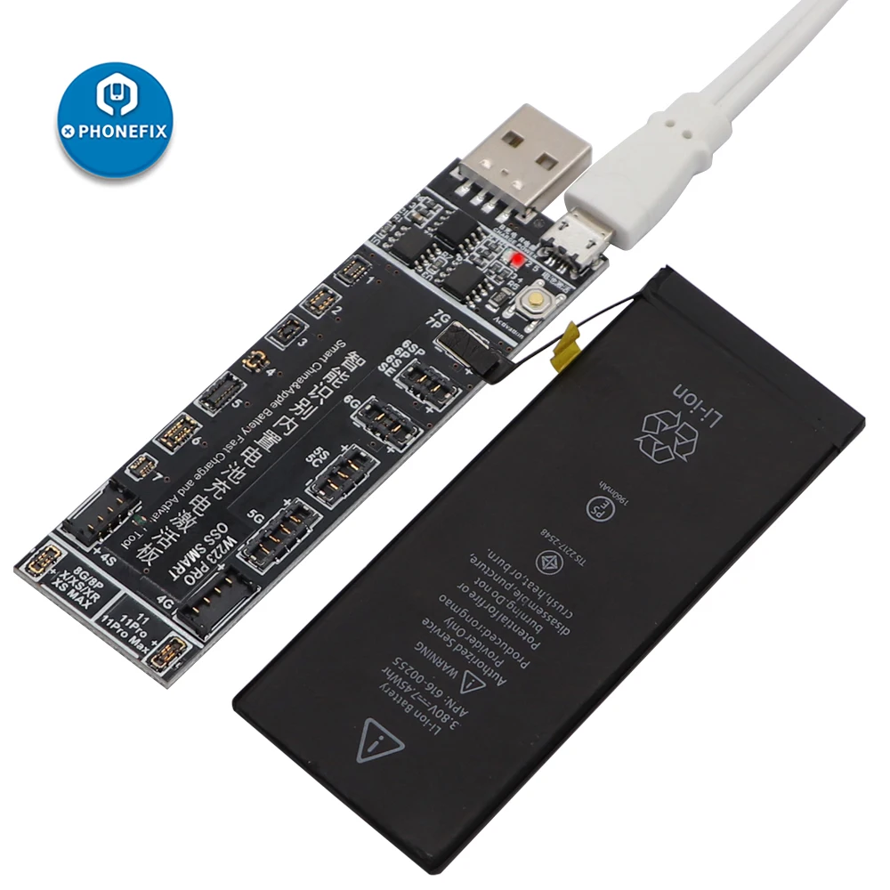 All in One Mobile Phone Battery Fast Charging Activation Board For iPhone 14 13 12 11 XR XS 8 7 For Android Samsung Huawei Oppo