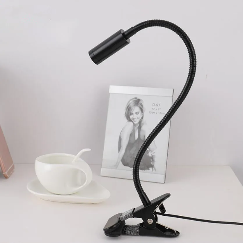 Flexible Foldable Eye Protection Light DC5V USB LED Clip Reading Night Light 3 Brightness Modes Table Lamp Desk Bedside Lantern
