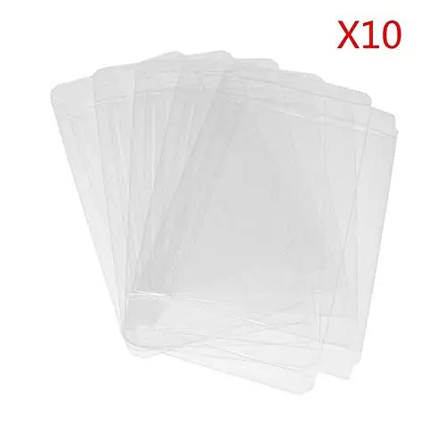 Ruitroliker 10Pcs Clear PET Box Case Sleeve Covers CIB Protector for Xbox one Games Cartridge Box