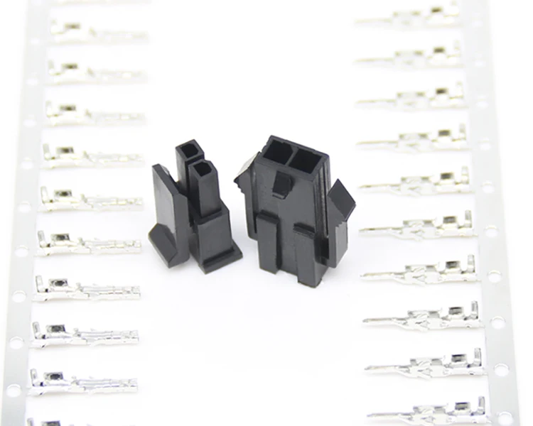 30Sets Micro-Fit 3.0 mm Connector 43645/43640 Single Row Male/Female Housing+ Terminals 2/3/4/5/6 Pin