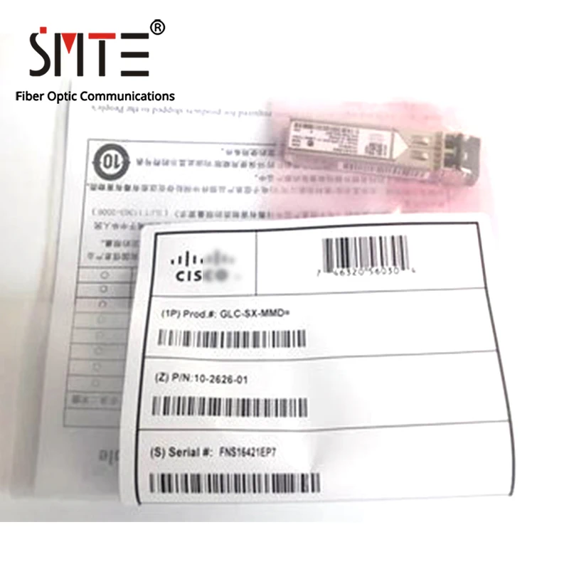 Original And New GLC-LH-SMD LC 1.25G 1310nm 10KM DDM SM 1000BASE-LX Module SFP Optica Fiber Transceiver