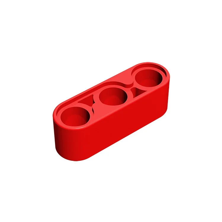 Building Blocks Technicalalal DIY 1x3 Thick hole arm Liftarm 10 PCS Compatible Assembles Particles Moc al Parts toy 32523