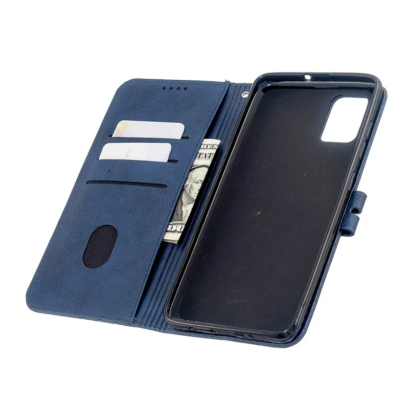 sFor Samsung Galaxy A71 Case Leather Flip Case on For Coque Samsung A71 A 71 Phone Case Cover Luxury Magnetic Wallet Cover Etui