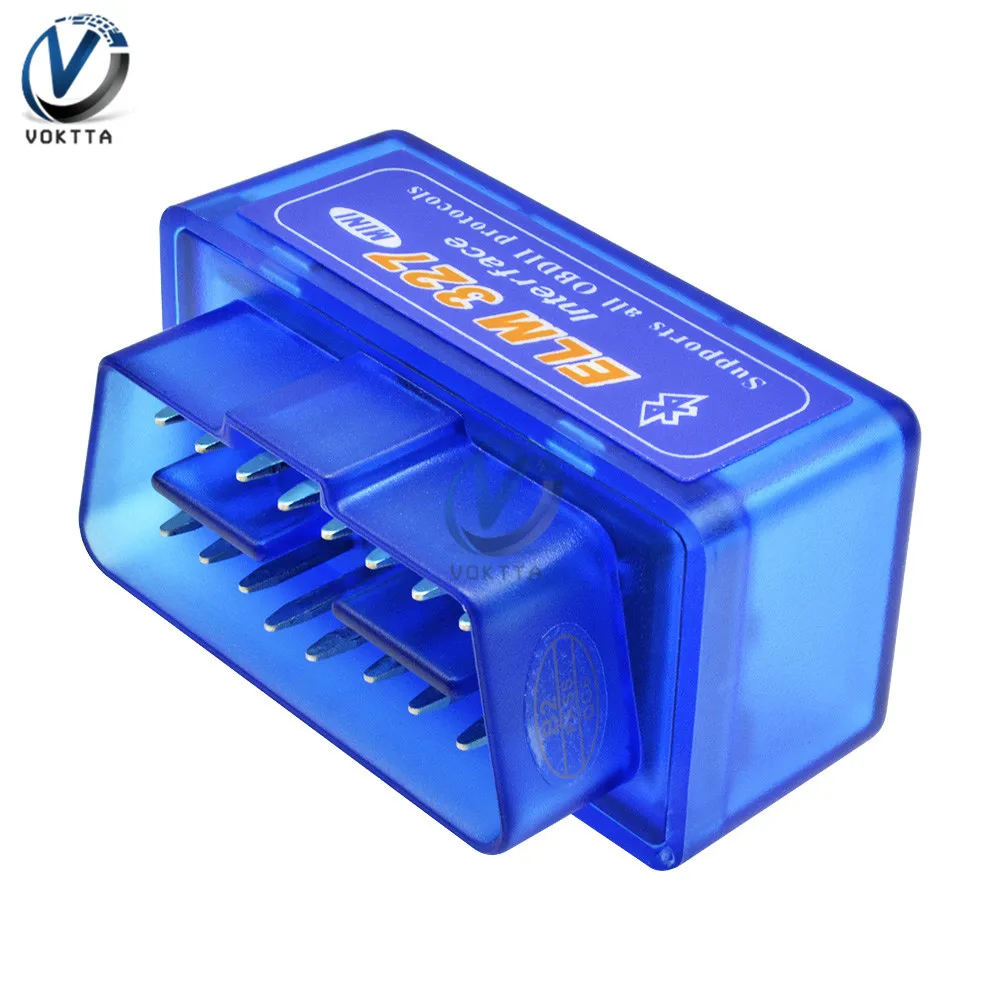 Mini ELM327 V2.1 OBD-II OBD2 Bluetooth Diagnostic Car Auto Interface Scanner Code Reader Scan Diagnostic Tool for Android