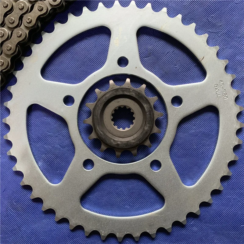 Motorcycle GW250 Set of Chain GW250S GW250F Chain Chainring Sprocket Sprocket Size Chain Plate