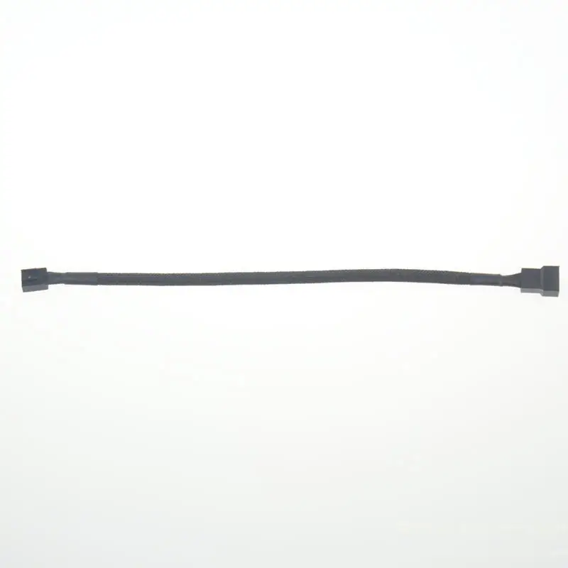 10 Uds 4 Pin ventilador PWM de extensión conector de Cable de alimentación caso macho a hembra extender Cables Compatible con 4 Pin/ventilador 3 Pin