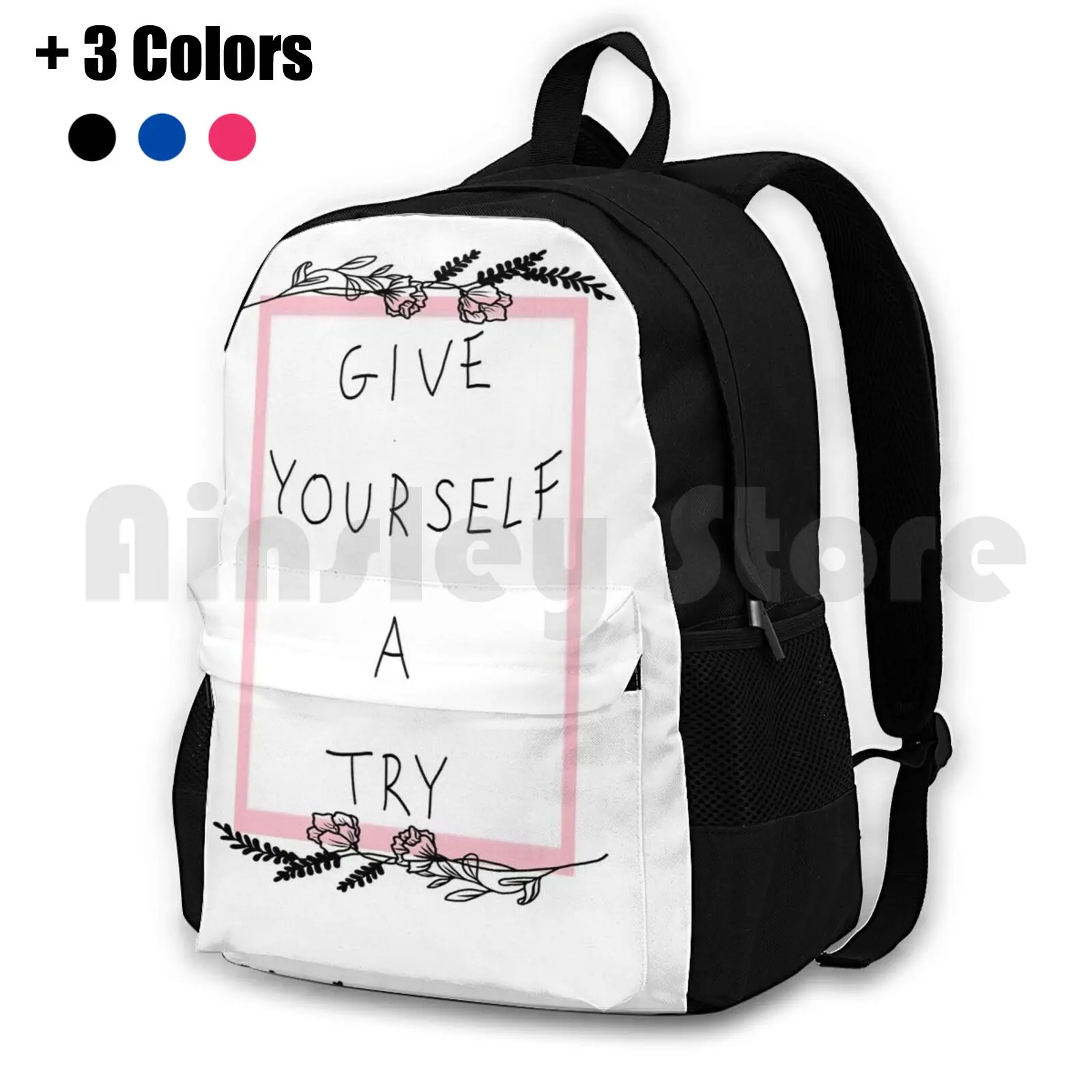 Give Yourself A Try ( 1975 ) Outdoor Hiking Backpack Waterproof Camping Travel 1975 The 1975 Indie Music Indie Music The 1975