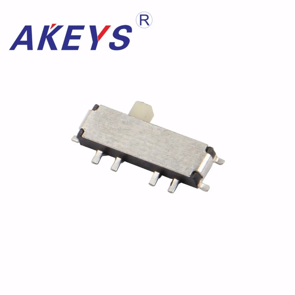 10pcs MSK-13C01 MINI slide switch 1P3T SMT SMD 3Positions 8Pin mini toggle switches micro slide switches with fixed pin MSK-02