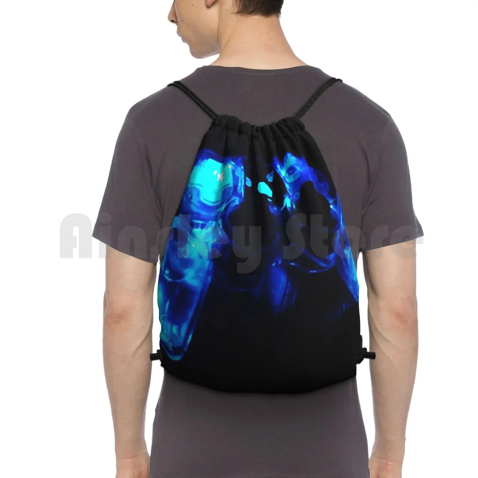 

Controller Backpack Drawstring Bags Gym Bag Waterproof Controller Game Gamer Arty Pc Console Videogames Video Games