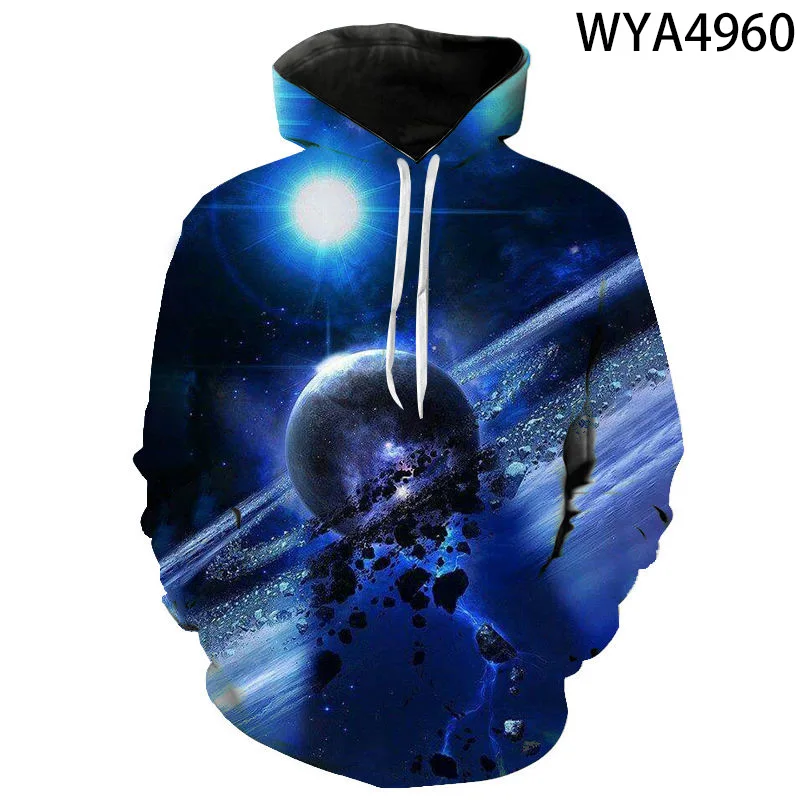 3D Printed Universe Starry Sky Astronaut Hoodies Men Women Children Long Sleeve Sweatshirt Coat Cool Fashion Streetwear Pullover