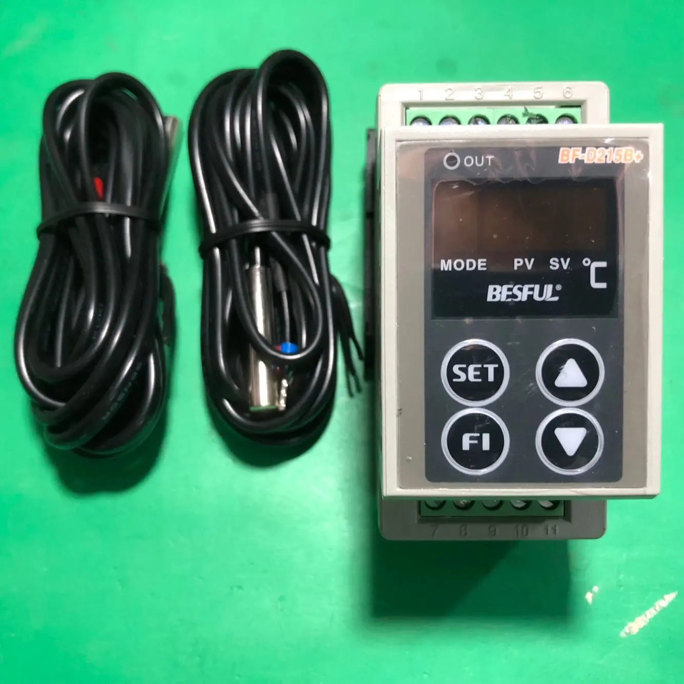 BESFUL BF-D215B+ temperature difference controller guide rail type microcomputer temperature difference meter backwater control