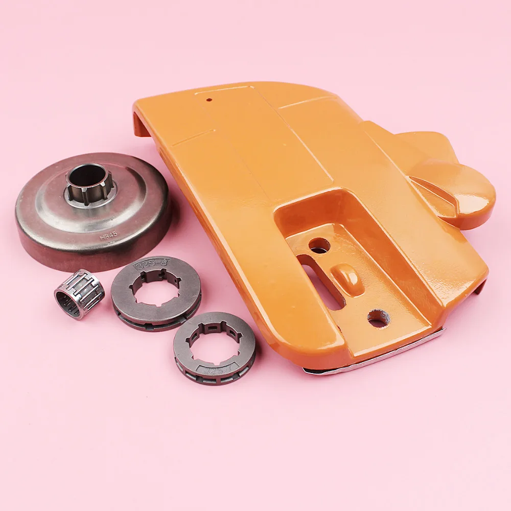 Chain Brake Clutch Cover For Husqvarna 340 345 350 351 353 Clutch Drum Sprocket Rim Needle Bearing Kit Chainsaw Spare Part