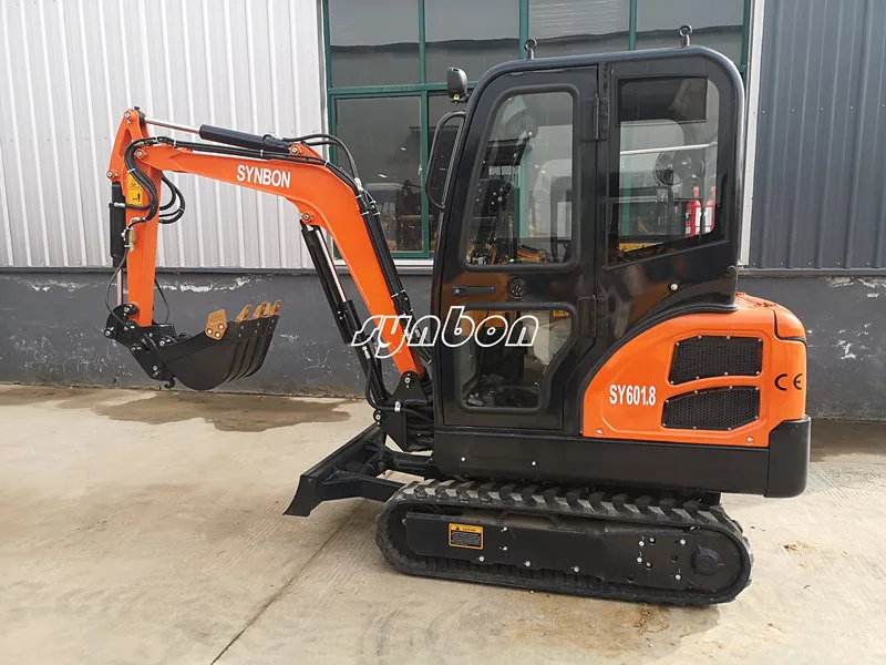SYNBON 2021 New Product  1.8Ton Mini Digger Small Crawler Excavator SY601.8