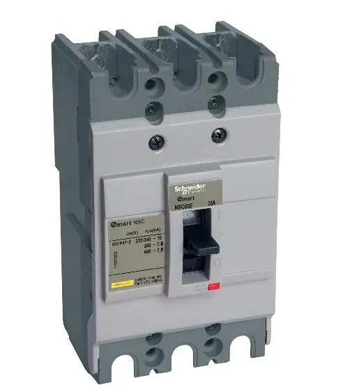 NSC100S3100MAN NSC100S 18kA MA 100A 3P3T 3P | 100A | 100A | 18kA NSC molded case motor protection circuit breaker