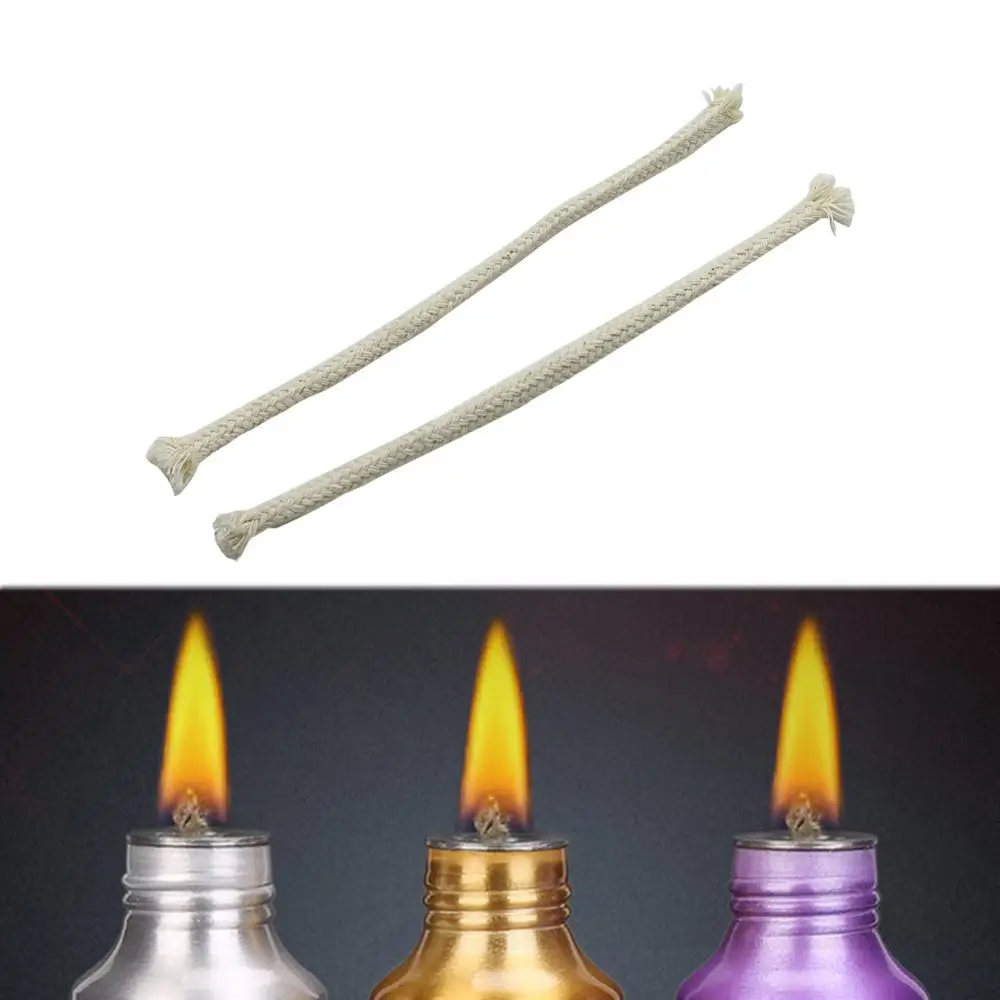 15cm Cotton Wick Alcohol Lamps Wick Kerosene Lamps Candle Burner Wick Chemical Laboratory Supplies Teaching Equipment 10 Pcs