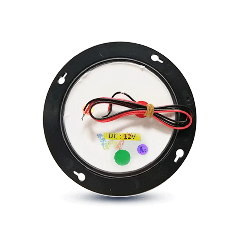 Mini intermitente LED de 100mm cc 12V, módulo de señal de tráfico de colores duales, luz de decoración