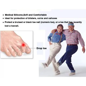 Silikon Big Toe Protector Fuß Schwielen Hühneraugen Blister Schutzpolster Anti Reibung Fingerschutz Hallux Valgus Separator