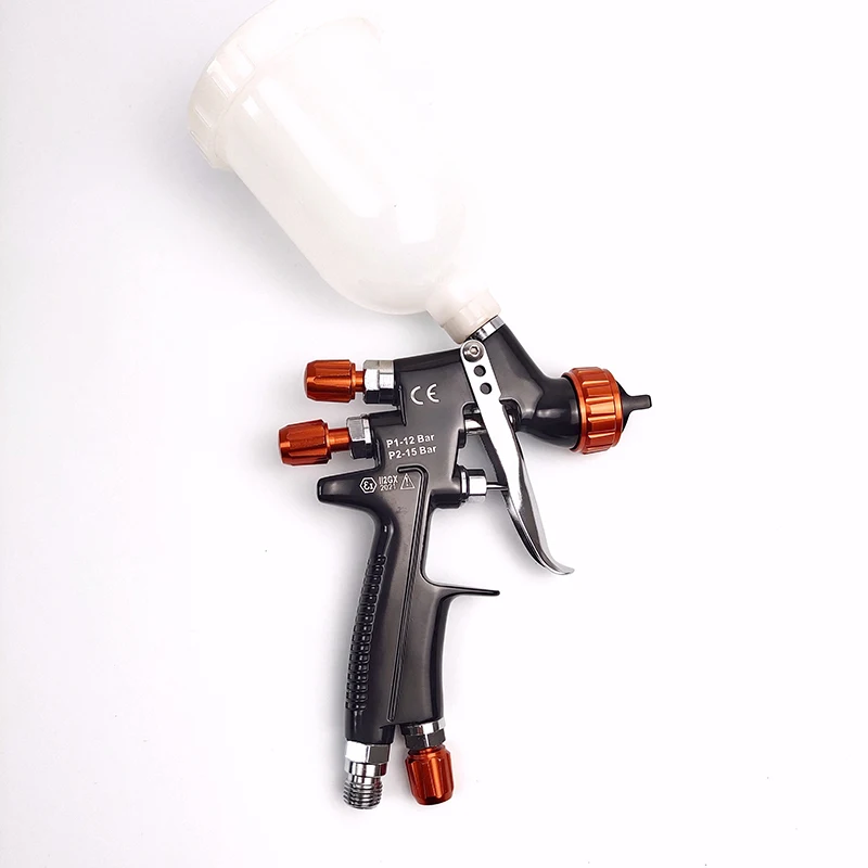 SRI 1.0mm 1.2mm Nozzle Professional Mini Paint Spray Gun Gravity Airbrush For Painting Car Aerograph Pneumatic Gun