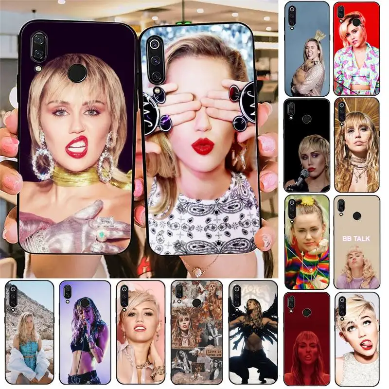 Miley Cyrus Phone Case For Redmi note 8Pro 8T 9 Redmi note 6pro 7 7A 6 6A 8 5plus note 9 pro case