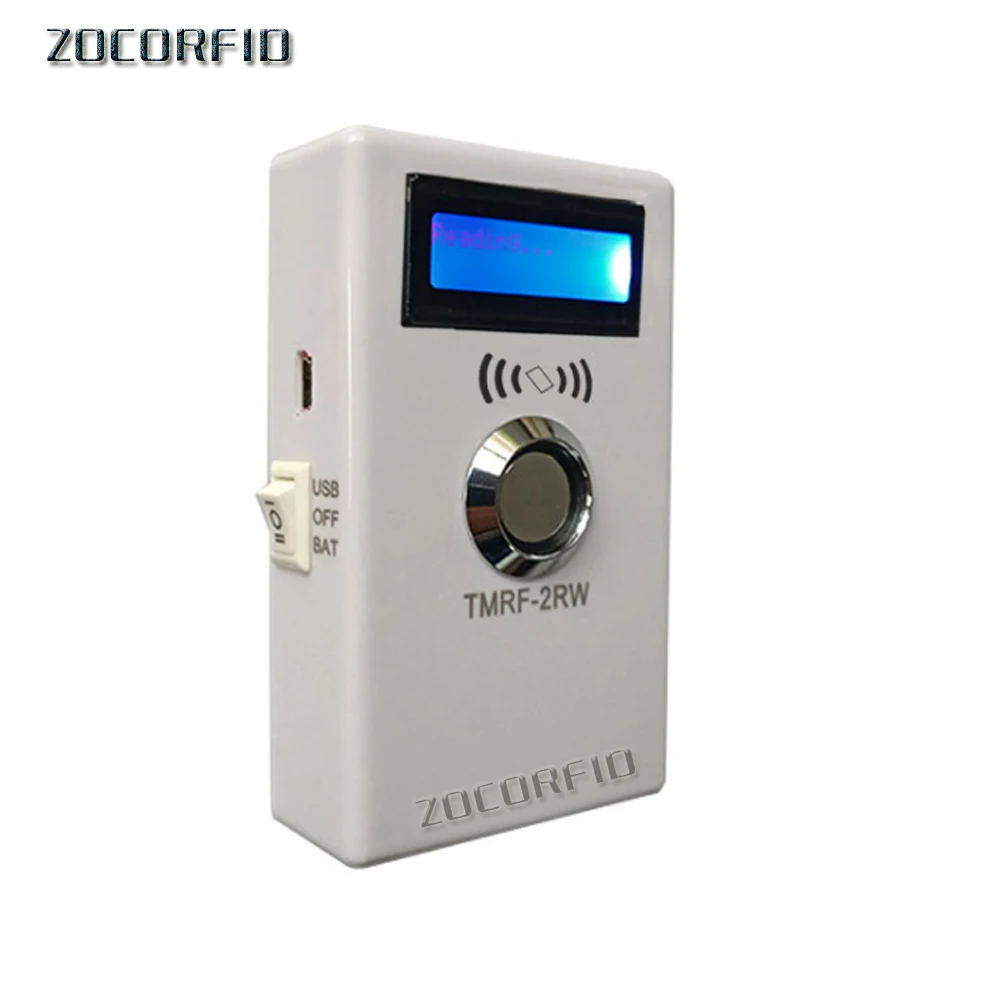 TM RFID Copier Duplicator handheld RW1990 TM1990 TM1990B ibutton DS1990A iButton copier125KHz EM4100 TM card Reader