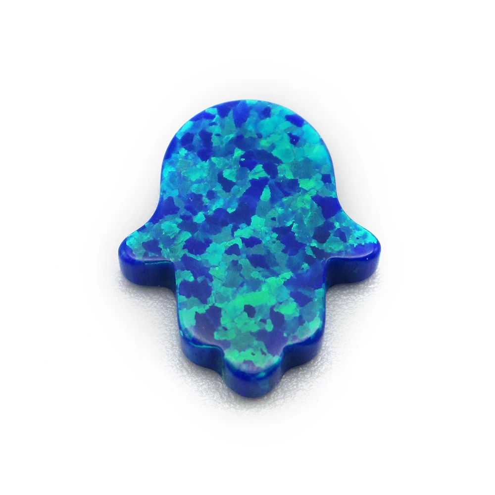 11*13mm Hamsa Opal Stone Free Shipping Loose Fatima Hand Shape MOP Shell Beads For Jewelry