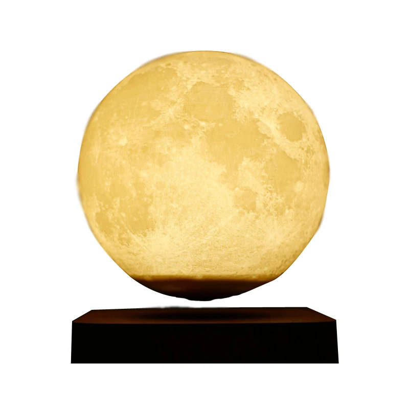 3D Magnetic Levitating Moon Jupiter Lamp Night Light Rotating LED Globe Constellation Ball Floating Lamp Bedroom Novelty Gifts