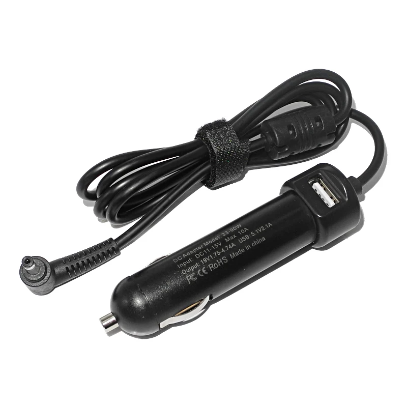 19V Car Charger for Laptop Dc Power Adapter for Asus Zenbook UX21A UX31A UX32A UX310UA UX305CA UX305C UX305UA UX305F