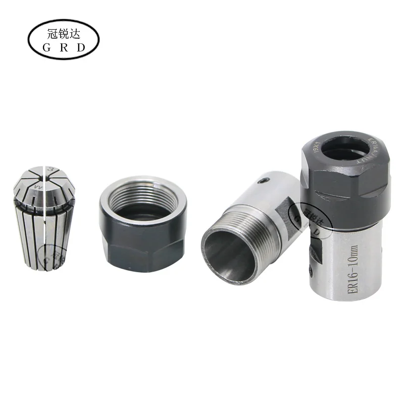 1 set C20 ER16 5/6/7/8/10/12/14/16mm motor shaft Engraving machine tool holder+9/11/16pcs collet chuck ER tool holder spindle