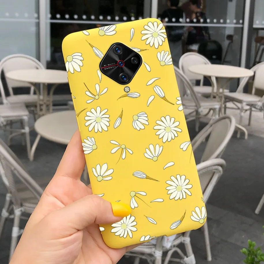 Cute Dinosaur Unicorn Case For Vivo V17 Cover Matte Fundas For Vivo S1 Pro 1920 Y9S X50 Lite Bumper Soft Coque For VivoV17 Cases