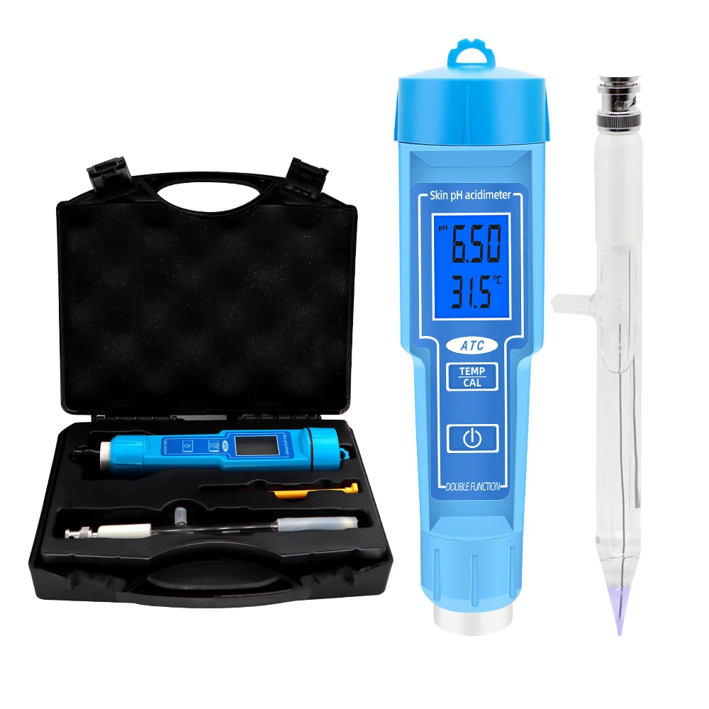 PH-61181 misuratore di PH digitale analizzatore di acidometro Tester di qualità dell\'acqua sonda di PH sostituibile per creme di formaggio del suolo