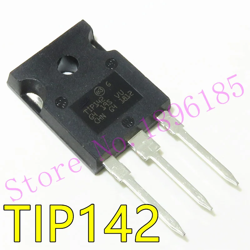 1pcs/lot TIP142 TO-247 In Stock DARLINGTON COMPLEMENTARY SILICON POWER TRANSISTORS