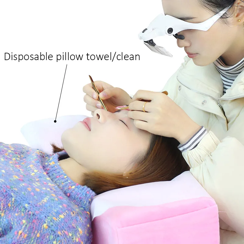 20/50/100Pcs Disposable Pillow Towel Non-woven Eyelash Extension Tool Anti-Oil Anti-bacteria Beauty Makeup Lashes Accessories