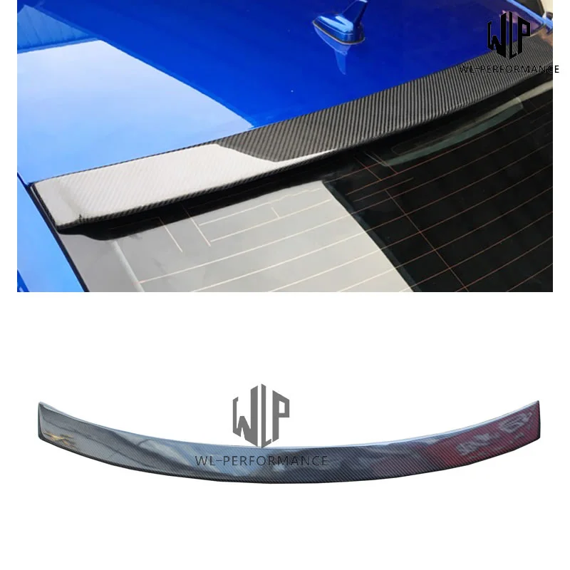 A3 High Quality Carbon Fiber Rear Spoiler Top Wings Car Styling for Audi A3 Notchback Only 2014-up