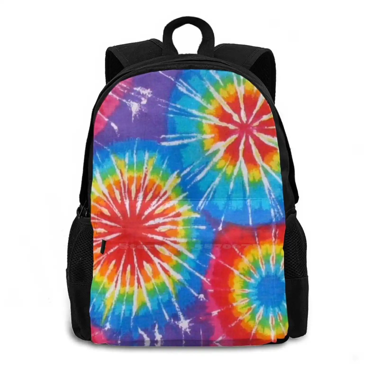 Colorful Tie Dye Pattern Design Laptop Travel School Bags Tie Methods Tie Dye Shorts Tie Dye Paintings Tie Dye Images Tie Dye