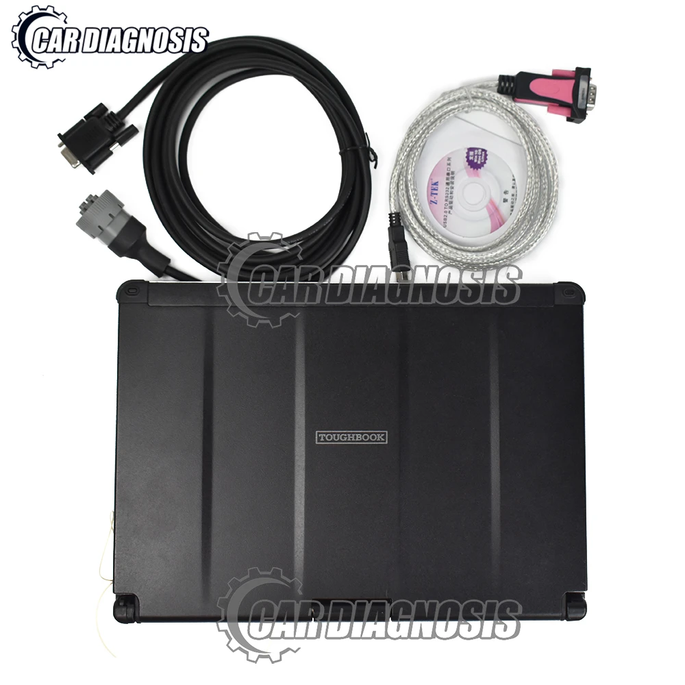 For INSITE InPower pro connecting cable  Diesel QSK45 QSK60 InPower ONAN truck excavator diagnostic tool + CF C2 Laptop