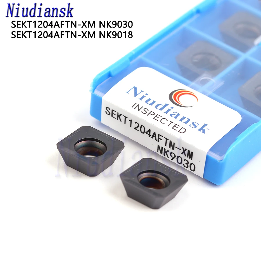 SEKT1204 AFTN-XM NK9030 SEKT1204AFTN-XM NK9018 Carbide inserts High Quality CNC Lathe Milling inserts Cutter Plate Turning Tool