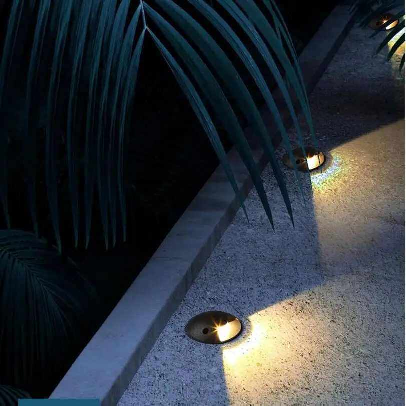 Imagem -06 - Prova Dip68 Água 4w Led Luz Subterrânea ao ar Livre Caminho do Jardim Chão Chão Chão Enterrado Quintal Ponto Paisagem Dc12v Ac85v265v Ip68 à