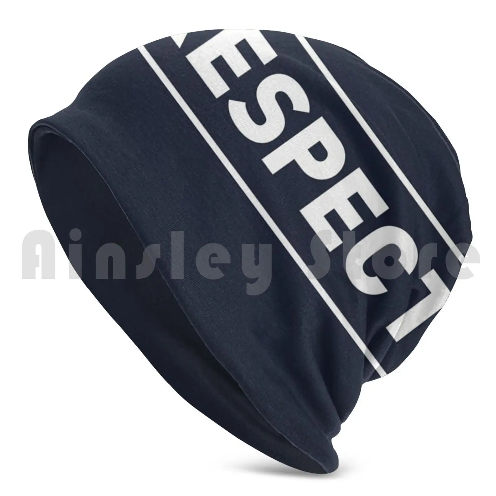 Respect ( Dark ) Beanies Pullover Cap Comfortable Consideration Courtesy Deference Dignity Football Sport Respect