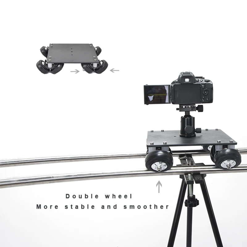 2.7 Meters Professional Movie Camera Manual Mini Slider Rails Film Track Video Dolly Slideway