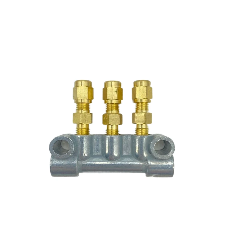 Adjustable Oil Distributor 4MM Assembly Connector One-way Oil Divider Valve For Centralized Lubrication System