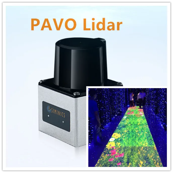 Imagem -04 - Siminics-parede e Pavimento Interativos 2d Tof Ecrã Pavolidar Radar Laser Especial Multi-toque Adequado para Uso Interior e Exterior