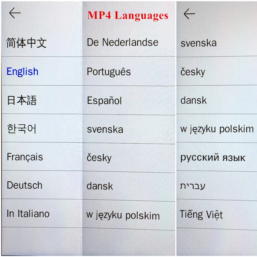 Mahdi M9 MP4 플레이어 블루투스 5.0 터치 스크린 3.5 인치 HD HIFI 8GB 음악 MP4 플레이어, 스피커와 비디오 카드 지원