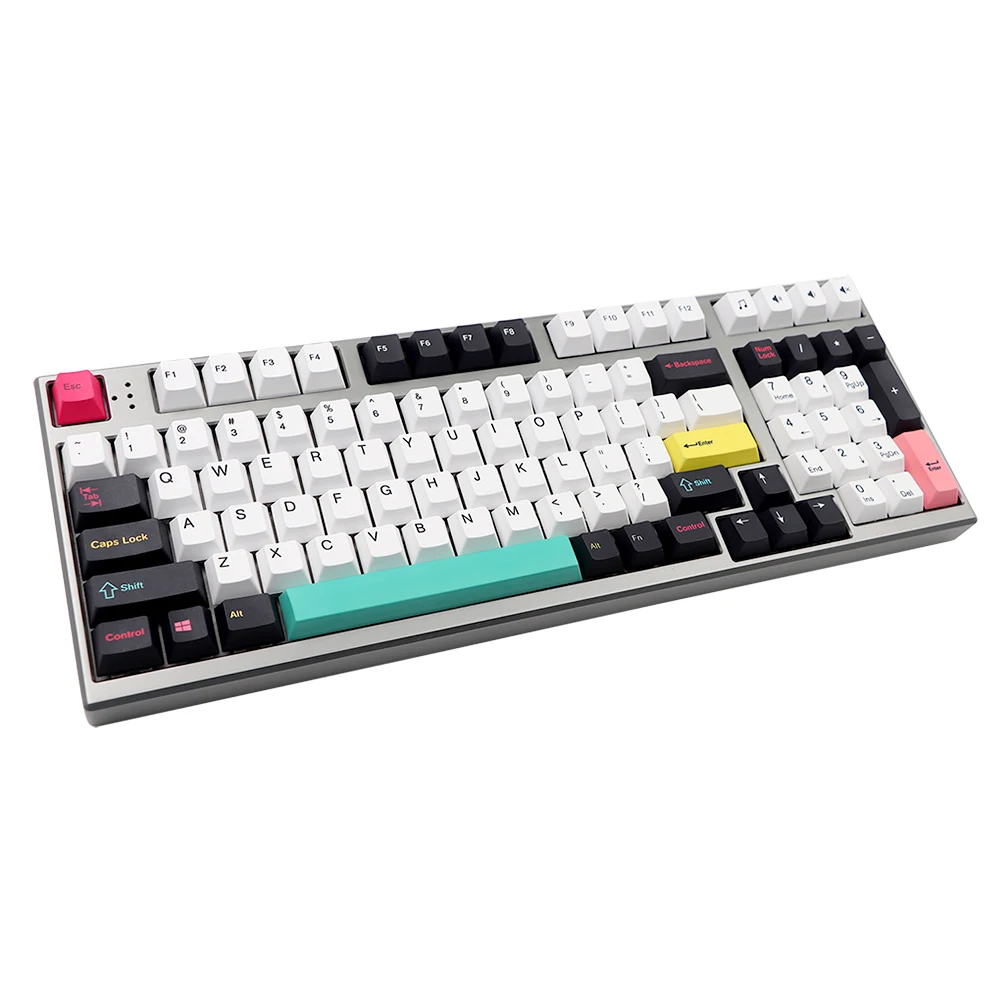 GMK-KEY Future Funk KeyCap PBT Dye Subbed Cherry Profile Keycaps 1.75U 2U Shift For GK61 64 84 tkl87 98 104 MX Switches Key cap