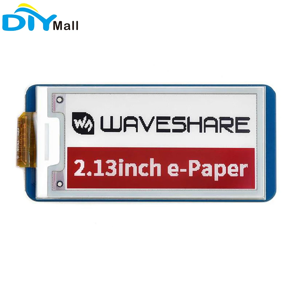 

Waveshare 2.9inch E-Paper E-Ink Display Module (B) 296×128 Pixels, Red / Black / White, SPI Interface For Raspberry Pi Pico