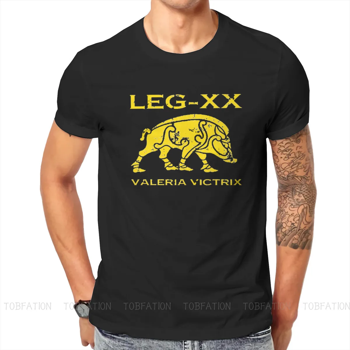 Ancient Rome 100% Cotton TShirts Legio XX Valeria Victrix Distinctive Homme T Shirt Funny Clothing Size S-6XL