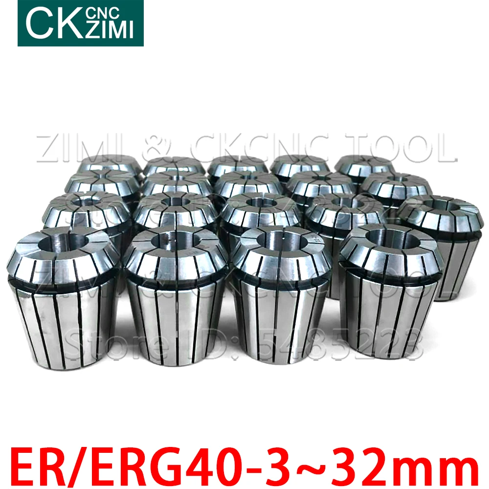 ER40 ERG40 3 مللي متر-32 مللي متر الربيع كوليت تشاك الحنفية Collets التنصت تشاك الصنابير CNC طحن أدوات حامل النقش آلة المغزل موتور