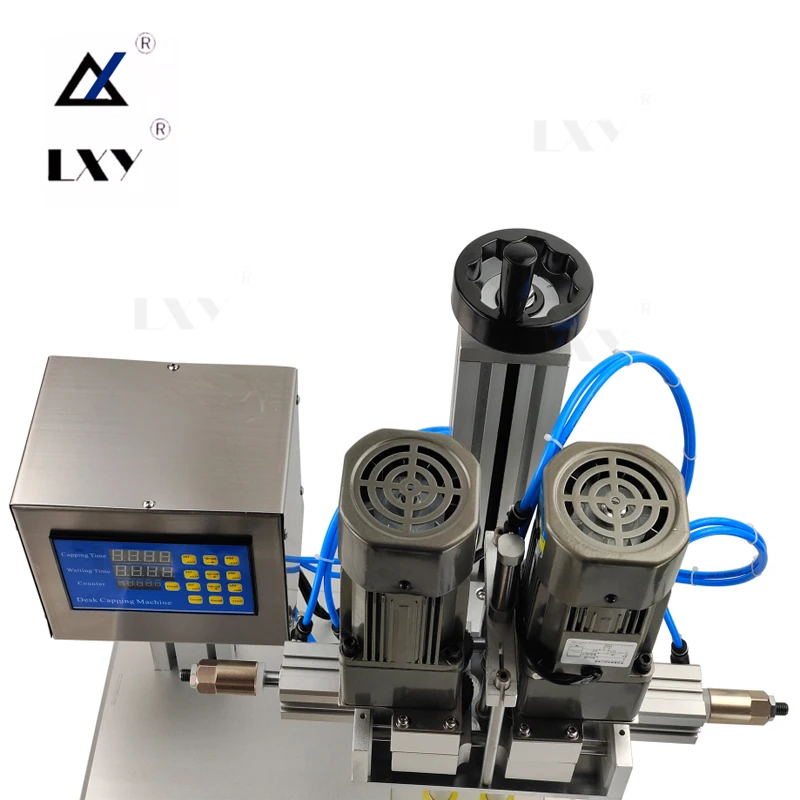 Desktop Automatische Capping Machine Trigge Cap Capper Twist Afdichting Plastic Dropper Uitloop Pouch Fles Capping Machine